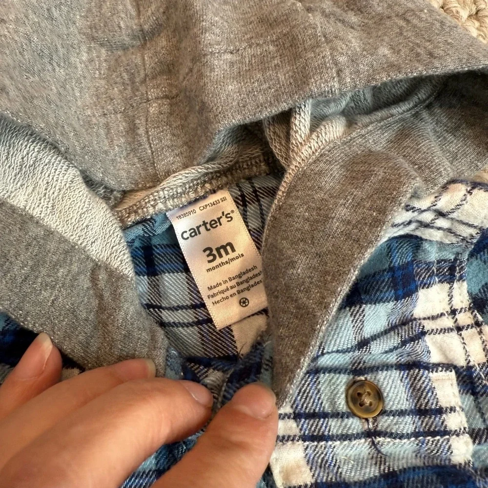 Carter's Babies R Us Size 3 Months Baby Boy‎ Bodysuit Bundle